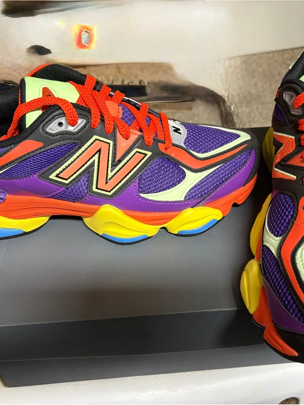 New Balance bold purple